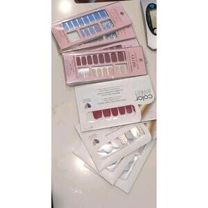 Color Street & Dashing Diva Gloss Nail Polish Strips 8 Mulberry Never Forgotten